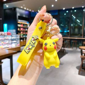 Брелок резиновый Покемон  - Пикачу 1