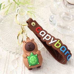 Брелок резиновый Капибара  1