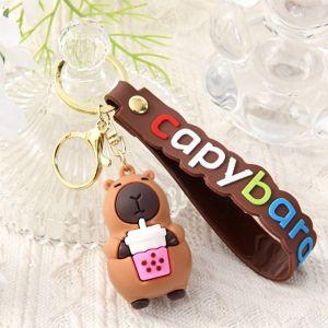 Брелок резиновый Капибара  2