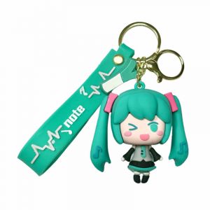 Брелок резиновый Мику Хатсуне