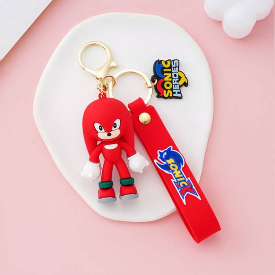 Брелок резиновый Соник - Наклз