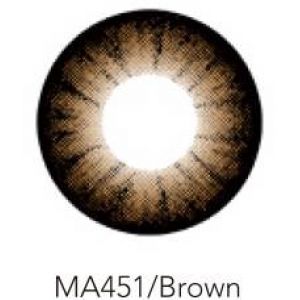 Контактные линзы 2шт MА451, 14,5 мм Brown