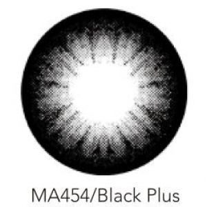 Контактные линзы 2шт MА454, 16 мм Black Plus