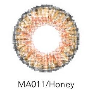 Контактные линзы 2шт MА011, 14,5 мм Honey