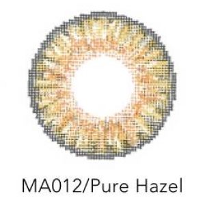 Контактные линзы 2шт MА012, 14,5 мм Pure Hazel