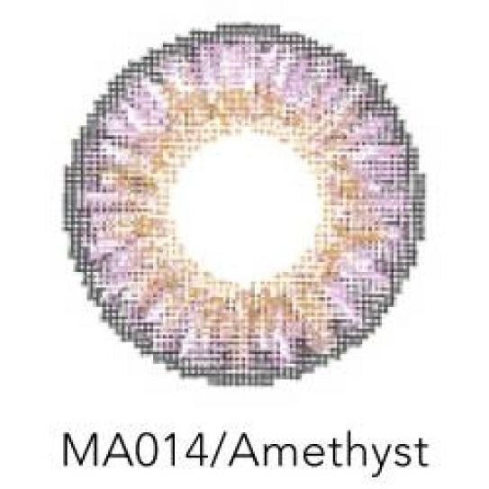 Контактные линзы 2шт MА014, 14,5 мм Amethyst