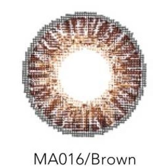 Контактные линзы 2шт MА016, 14,5 мм Brown