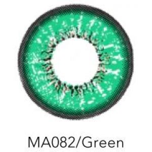 Контактные линзы 2шт MА082, 14,5 мм Green