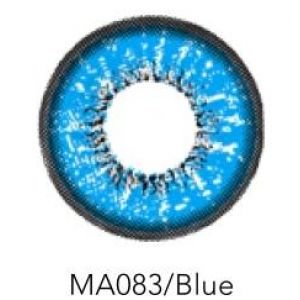 Контактные линзы 2шт MА083, 14,5 мм Blue