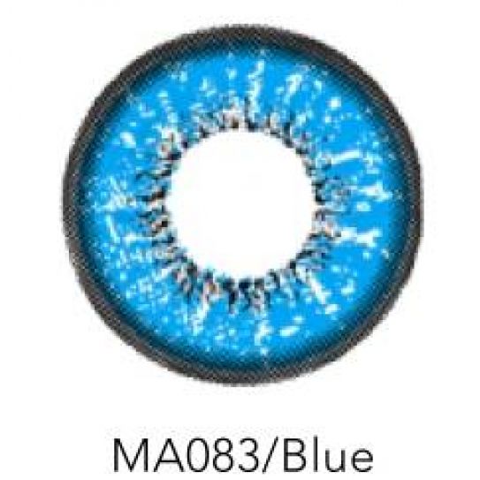 Контактные линзы 2шт MА083, 14,5 мм Blue