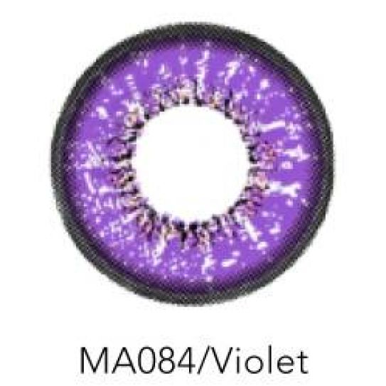 Контактные линзы 2шт MА084, 14,5 мм Violet