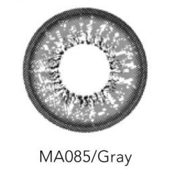 Контактные линзы 2шт MА085, 14,5 мм Gray