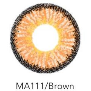 Контактные линзы 2шт MА111, 14,5 мм Brown