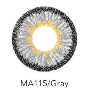 Контактные линзы 2шт MА115, 14,5 мм Gray