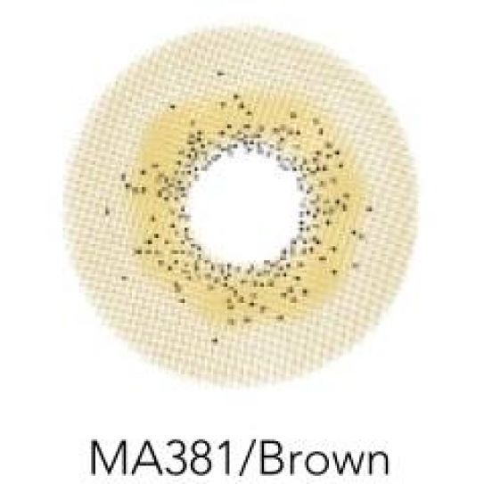 Контактные линзы 2шт MА381, 14,2 мм Brown