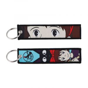 Брелок тканевый с кольцом Ведьмина доставка Хаяо Миядзаки 86