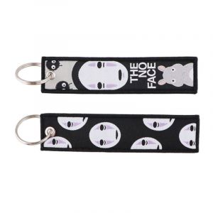 Брелок тканевый с кольцом Каонаси Хаяо Миядзаки 88