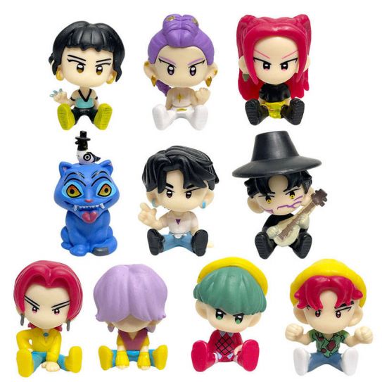 Набор фигурок из 10-ти штук K-POP Охотницы на демонов 1 (пластиковый пакет)