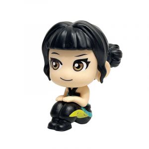 Аниме фигурка K-POP охотницы на демонов Зои милая сидит 10 см (цветная коробка)