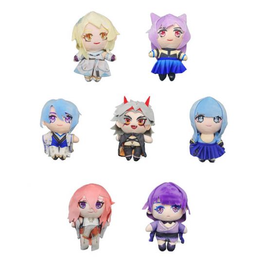 Набор мягких игрушек 017 Боги инпакт 4 (7 штук, 20 см)