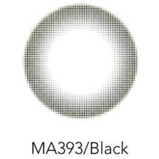 Контактные линзы 2шт MА393, 14,0 мм Black