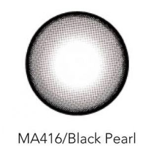 Контактные линзы 2шт MА416, 14,5 мм Black Pearl