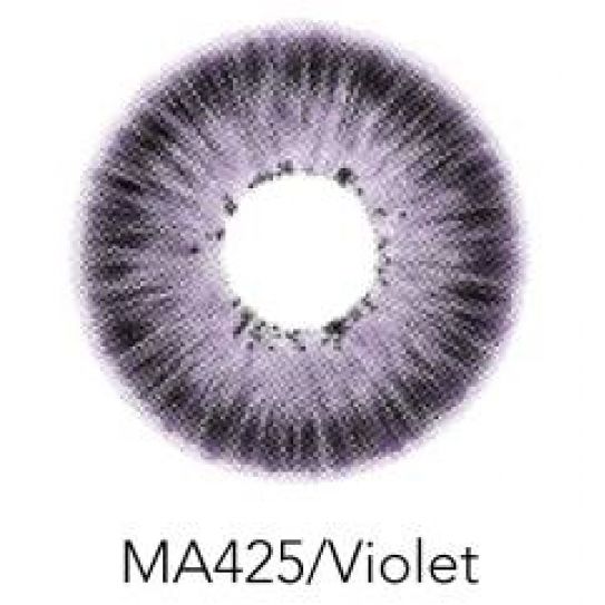 Контактные линзы 2шт MА425, 14,2 мм Violet