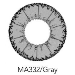 Контактные линзы 2шт MА332, 14,0 мм Gray