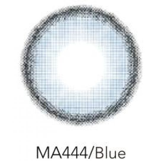 Контактные линзы 2шт MА444, 14,2 мм Blue