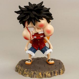 Аниме фигурка Ван Пис Монки Д. Луффи побитый чиби