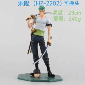 Аниме фигурка Ван Пис Ророноа Зоро с катанами (23 см.)