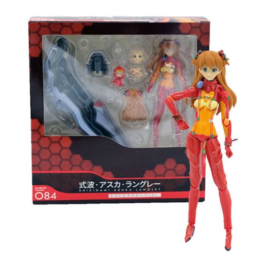 Аниме фигурка Евангелион - Аска Лэнгли (цветная коробка)