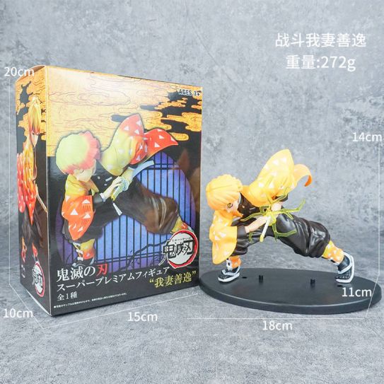 Аниме фигурка Клинок рассекающий демонов Зеницу Агацума Ката (30 см)