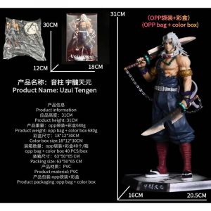 Аниме фигурка Клинок рассекающий демонов Тенген (31 см)