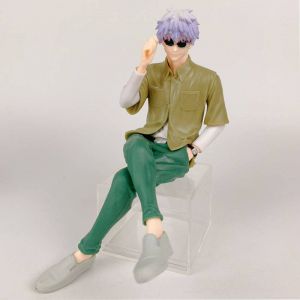 Аниме фигурка Магическая битва - Годжо Сатору в очках 16 см (цветная коробка)