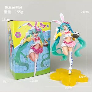 Аниме фигурка Мику Хатсуне с корзинкой (21 см)