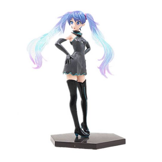 Аниме фигурка Мику Хатсуне с разноцветными волосами