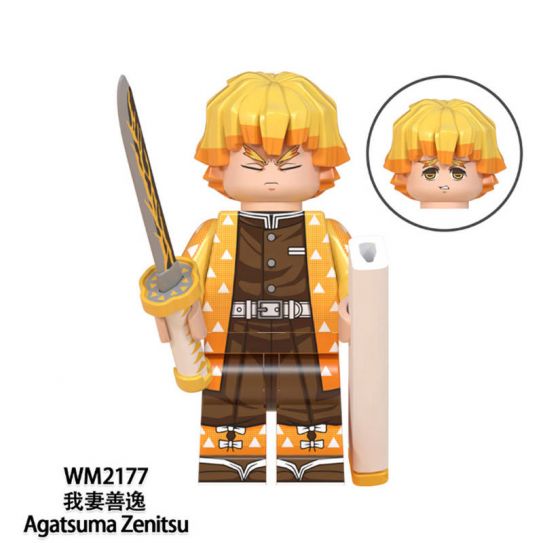 Аниме фигурка Мини Клинок рассекающий демонов Зеницу Агацума