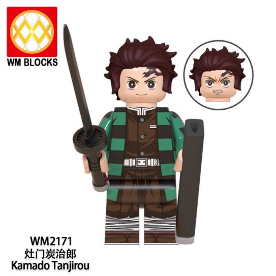 Аниме фигурка Мини Клинок рассекающий демонов Танджиро Камадо