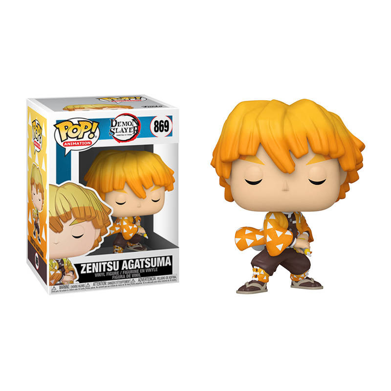 Фигурка ПОП Клинок рассекающий демонов Demon Slayer V2 1 - 4 видов, 10 см, (в коробочке)