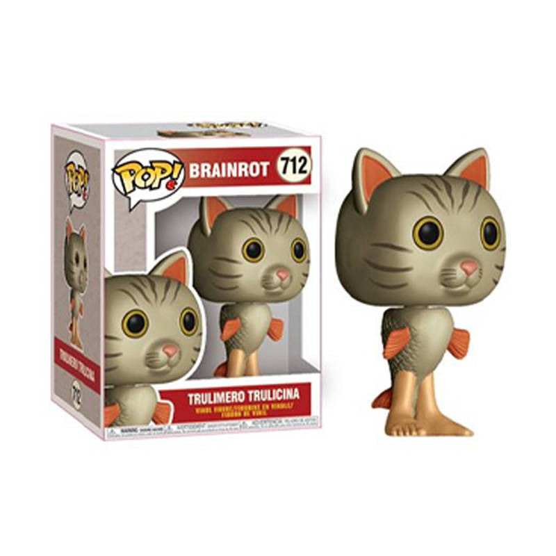 Фигурка ПОП Italian Brainrot V2 2 - 8 видов, 10 см, (в коробочке)