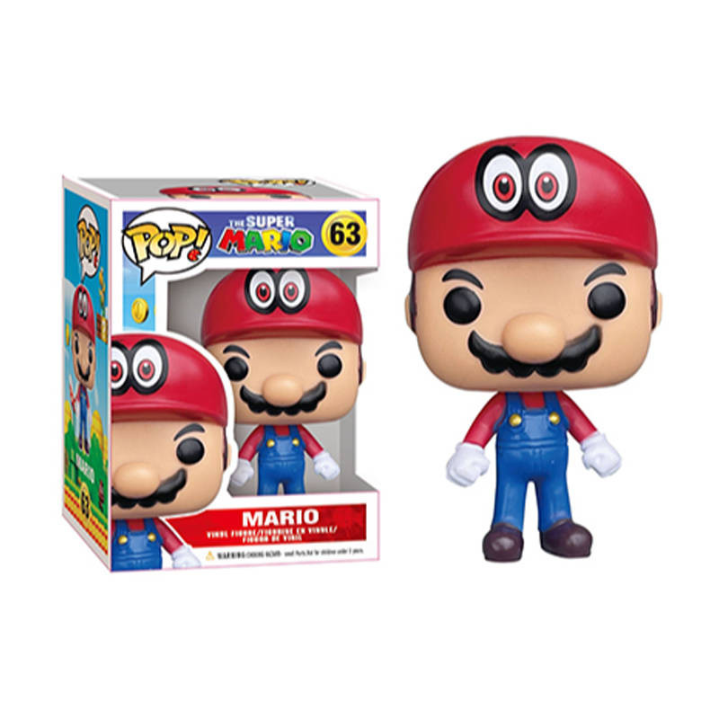 Фигурка ПОП Братья Марио Super Mario 5 - 9 видов, 10 см, (в коробочке)