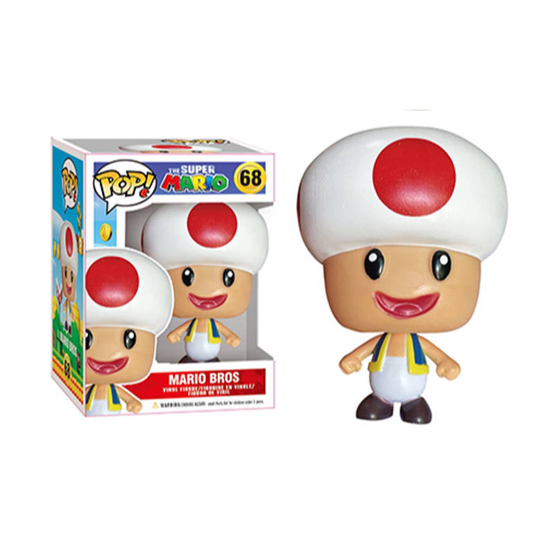 Фигурка ПОП Братья Марио Super Mario 6 - 9 видов, 10 см, (в коробочке)