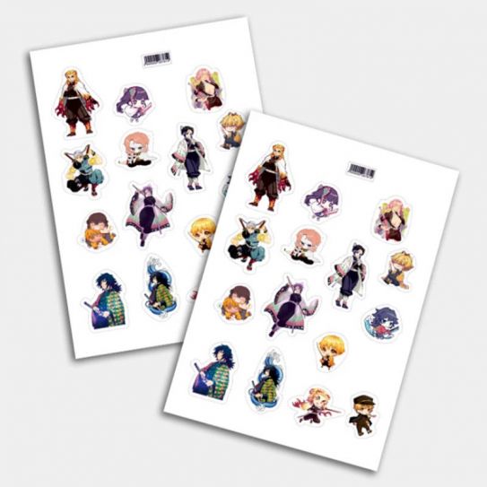 Стикеры А5 для ручной вырезки №0082 "Клинок"