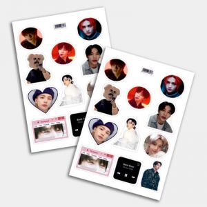 Стикеры А5 для ручной вырезки №0128 "K-POP" Stray Kids
