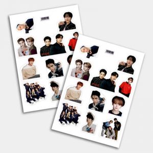 Стикеры А5 для ручной вырезки №0131 "K-POP" Stray Kids