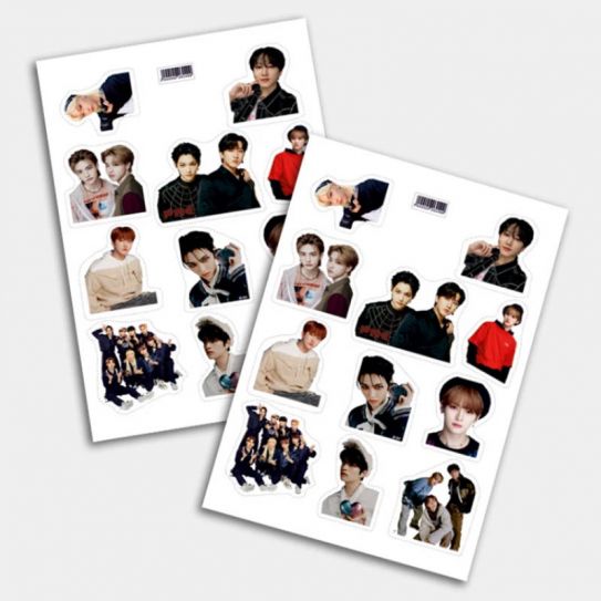 Стикеры А5 для ручной вырезки №0131 "K-POP" Stray Kids