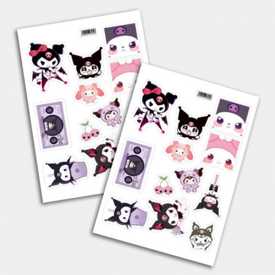 Стикеры А5 для ручной вырезки №0136 "Моя Мелодия"