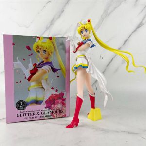 Аниме фигурка Сейлор Мун - Усаги Цукино жесты в красных сапогах 25 см. (цветная коробка)