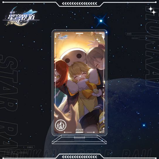 Акриловый стенд (13-15 см) 2D Ханкай Стар Рейл номер 249